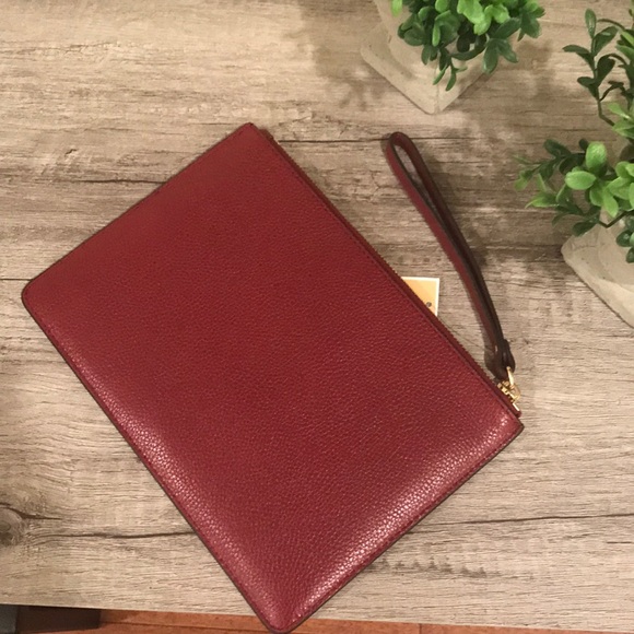 Michael Kors Leather Clutch - Picture 3 of 5